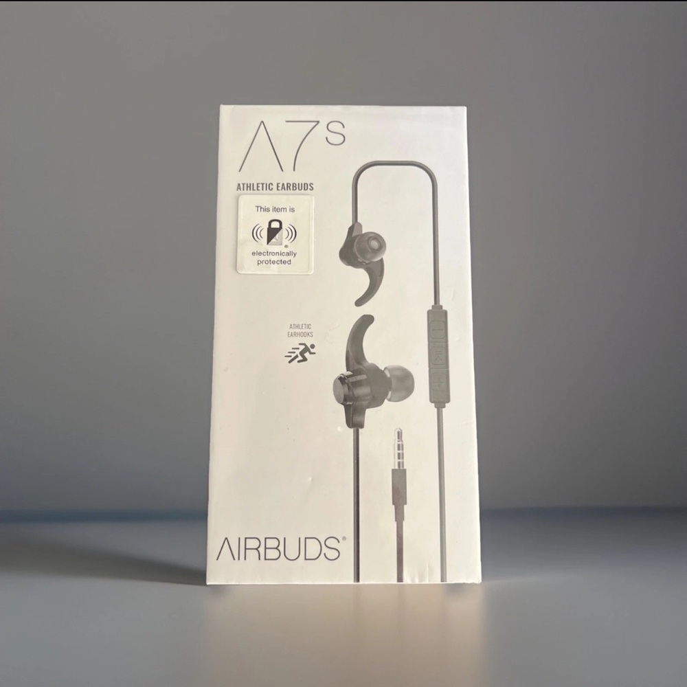 Airbuds A7s Athletic Earbuds, Brand New Sealed